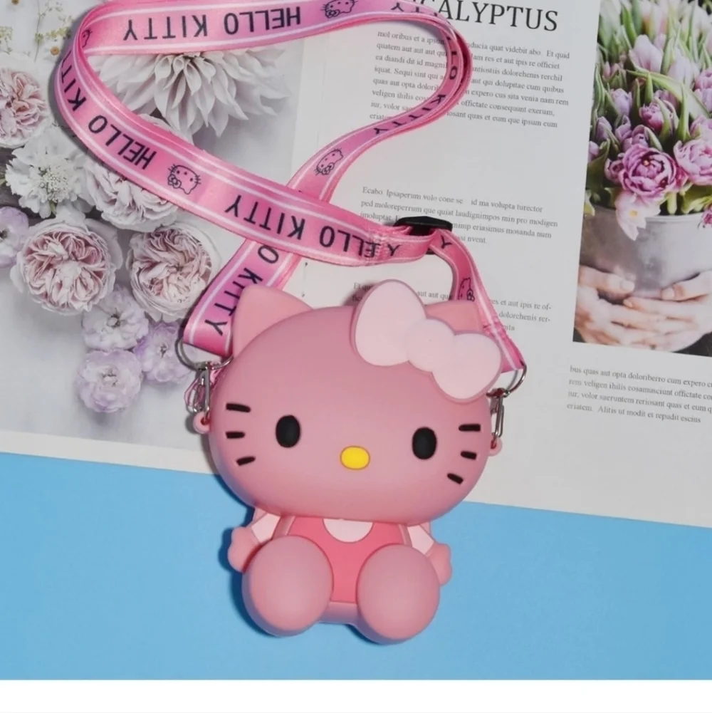 Hello Kitty Pink Kids Crossbody Bag